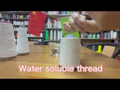 Hilo de PVA soluble en agua 40S/2, hilo de coser PVA