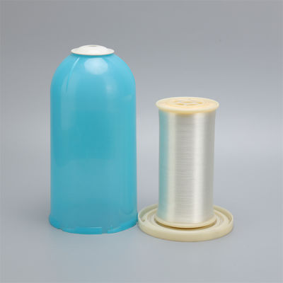 Filamento de monofilamento de nylon blanco natural 66 de 0,10 mm y 5000 m de longitud superior