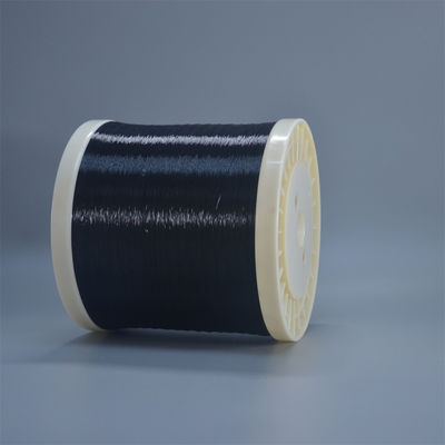 0.25 mm Monofilamentos de poliéster negro PET Monofilamentos de hilo trenzado