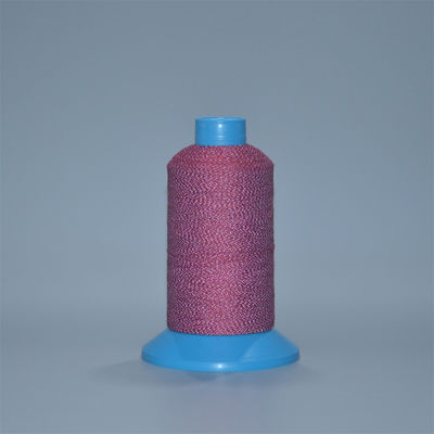 0.50mm Red Reflective Yarn para el uso de ropa de seguridad y cinturón de tejido de protección