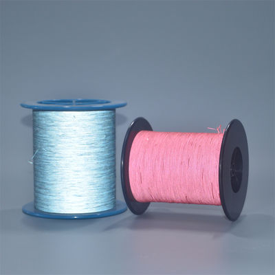 0.50mm Red Reflective Yarn para el uso de ropa de seguridad y cinturón de tejido de protección