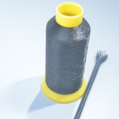 Filamentos de poliéster de hebra única de fibra de poliéster de baja elongación para tejer