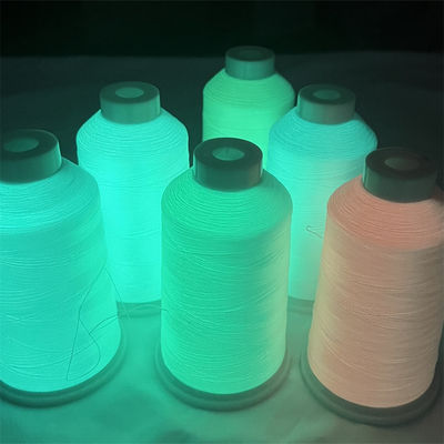 150D-900D hilo de bordado de costura de colores múltiples de hilo oscuro brillante