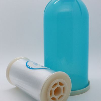 Filamento de bordado de nylon 66 transparente de 0,15 mm y carrete de 10000 m