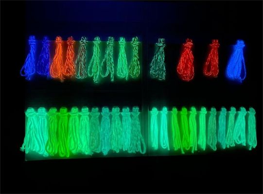 2 mm de hilo oscuro brillante de duración de hilo material de poliéster seguro para la piel