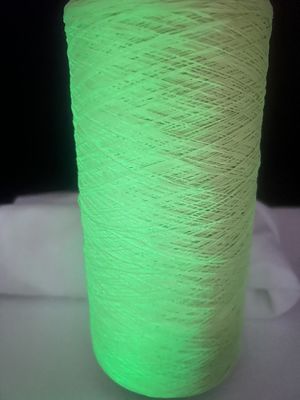 150D FDY Brillo en la oscuridad de tejido de punto de hilo de costura fluorescente