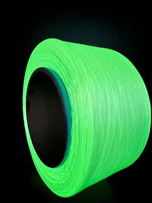 Escarla de 2 mm de hilo brillante oscuro para uso interior y exterior