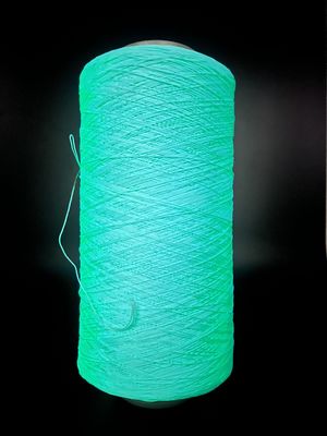 2 mm de hilo luminoso suéter de tejido de hilo brillante de tejido 30 minutos de carga