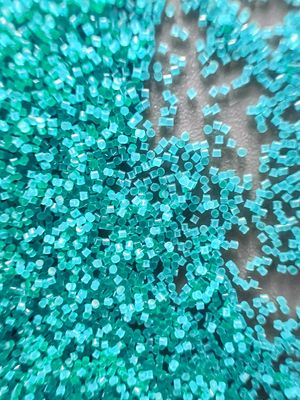 Medios de explosión de plástico de color verde Alta resistencia química