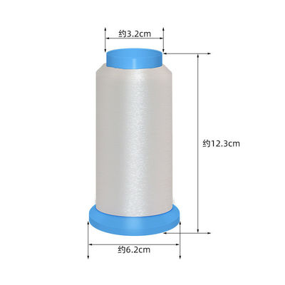 0.12mm Monoembroidery de poliamida invisible hilo de color natural Mono hilo