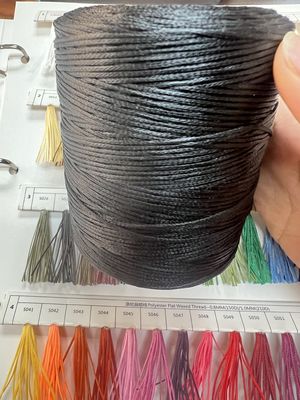 Fabrica de hilo de revestimiento PVC Stirling Yarn revestido personalizar materiales de revestimiento hilo encerado