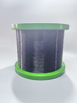 0.25 mm Monofilamentos de poliéster negro PET Monofilamentos de hilo trenzado