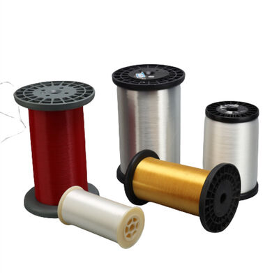 Monofilamentos de mascotas de lana China Poliéster de mascotas brillante 100% de poliéster Monofilamentos de fibra de fábrica hecha 0.11mm Monofilamentos de bordado